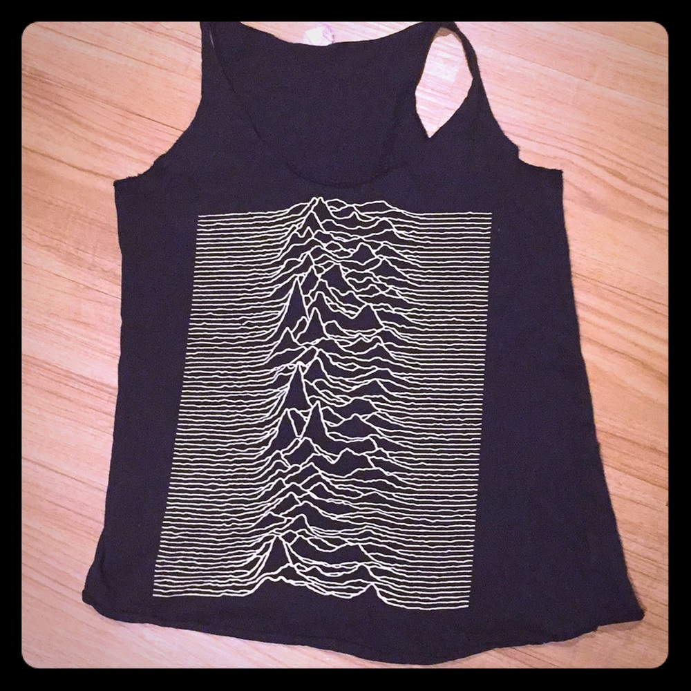 Joy Division Black Tank Top